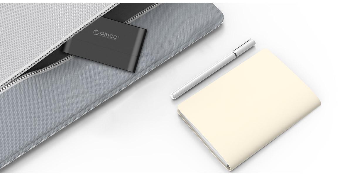 Orico 2.5英寸Type-C硬盘易驱线，迷你尺寸更便携，使用简单。