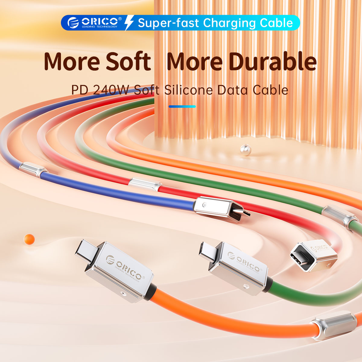 Orico Usb C W Notebook Fast Charging Cable